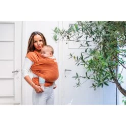 Écharpe De Portage Tricot-Slen Organic Extensible Bio Anthracite 540 Cm De Babylonia -Magasin De Produits Pour Bébés 00667001 3