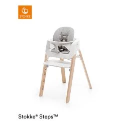 Chaise Steps™ Blanc / Naturel De Stokke® 10 Chaise Steps™ Blanc / Naturel De Stokke® -Magasin De Produits Pour Bébés 01005642 3