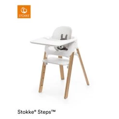 Chaise Steps™ Blanc / Naturel De Stokke® 12 Chaise Steps™ Blanc / Naturel De Stokke® -Magasin De Produits Pour Bébés 01005642 5
