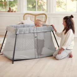 Lit Parapluie Light Argent De BabyBjörn -Magasin De Produits Pour Bébés 01012203 8