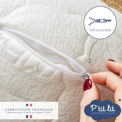 Coussin D'allaitement Bambou Ecru De P'tit Lit -Magasin De Produits Pour Bébés 01063074 3
