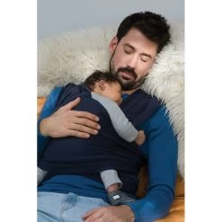 Écharpe De Portage Tricot-Slen Organic Extensible Bio Jean 540 Cm De Babylonia -Magasin De Produits Pour Bébés 01067844 3
