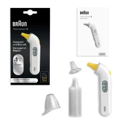 ThermoScan® 3 Thermomètre Auriculaire, IRT3030 De Braun -Magasin De Produits Pour Bébés 01078768 5