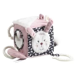 Miss Fleur De Lune Cube D'activités Rose De Sauthon Baby Déco