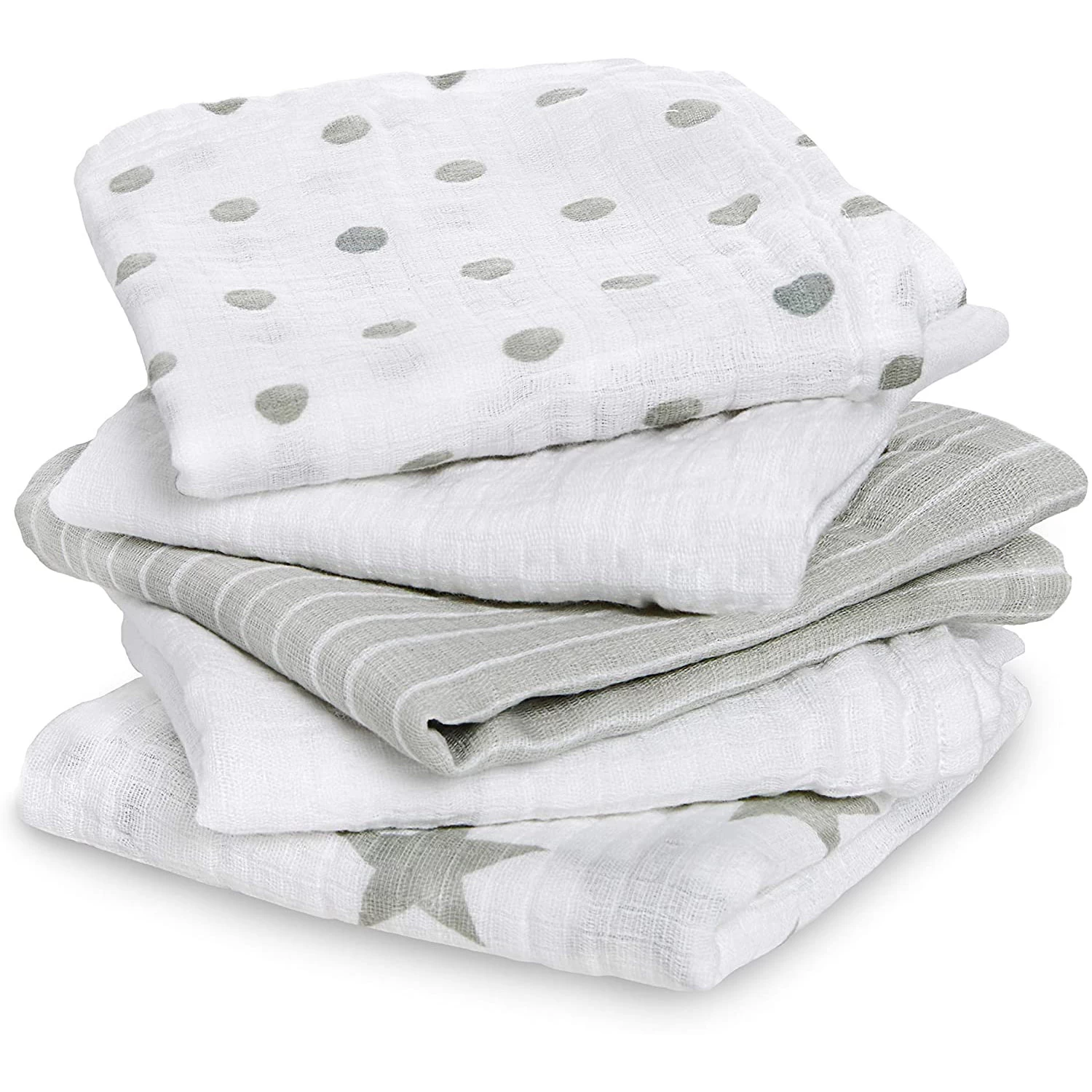 Lot De 5 Langes Musy 60x60 Dusty De Aden + Anais Essentials 3 Lot De 5 Langes Musy 60x60 Dusty De Aden + Anais Essentials