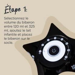 Préparateur-Chauffe Biberons Perfect Prep Noir De Tommee Tippee -Magasin De Produits Pour Bébés 01098254 5