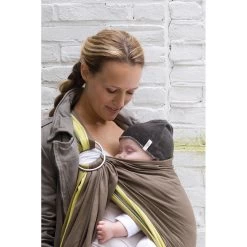 Écharpe De Portage Anneaux BB-Sling épaule Rembourrée Black Beans De Babylonia -Magasin De Produits Pour Bébés 01105005 5