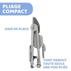 Chaise Haute Polly Magic Relax 4 Roues Graphite De Chicco 16 Chaise Haute Polly Magic Relax 4 Roues Graphite De Chicco -Magasin De Produits Pour Bébés 01107881 5