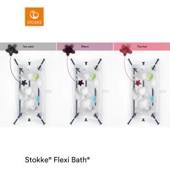 Baignoire Flexi Bath™ Bouchon Thermique Transparent/bleu De Stokke® -Magasin De Produits Pour Bébés 01112471 4
