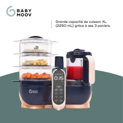 Nutribaby(+) XL Robot Multifonctions Bébé Grande Capacité De Babymoov -Magasin De Produits Pour Bébés 01112525 3