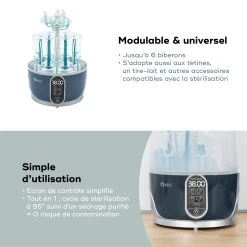 Stérilisateur Turbo Pure - Sèche-Biberons De Babymoov -Magasin De Produits Pour Bébés 01112534 5