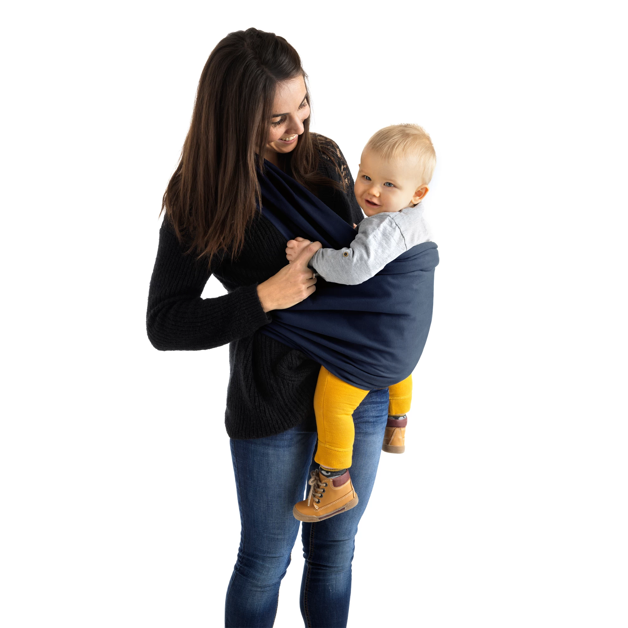 Porte-bébé écharpe Marine De Aubert Concept 4 Porte-bébé écharpe Marine De Aubert Concept – Image 2