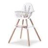 Chaise Haute Evolu 2 + Arceau Naturel/Blanc De Childhome -Magasin De Produits Pour Bébés 01115616 1