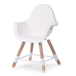 Chaise Haute Evolu 2 + Arceau Naturel/Blanc De Childhome -Magasin De Produits Pour Bébés 01115616 5