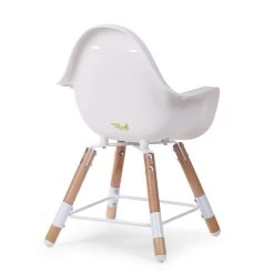 Chaise Haute Evolu 2 + Arceau Naturel/Blanc De Childhome -Magasin De Produits Pour Bébés 01115616 8