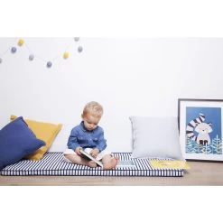 Tapis/Matelas De Sol Blue Stripes De Babytolove -Magasin De Produits Pour Bébés 01115886 6