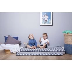 Tapis/Matelas De Sol Blue Stripes De Babytolove -Magasin De Produits Pour Bébés 01115886 8