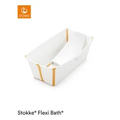 Baignoire Flexi Bath™ Blanc / Jaune De Stokke® 8 Baignoire Flexi Bath™ Blanc / Jaune De Stokke® -Magasin De Produits Pour Bébés 01121171 3