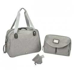 Beaba Sac Genève 2 Gris Chiné De Béaba -Magasin De Produits Pour Bébés 01126153 5