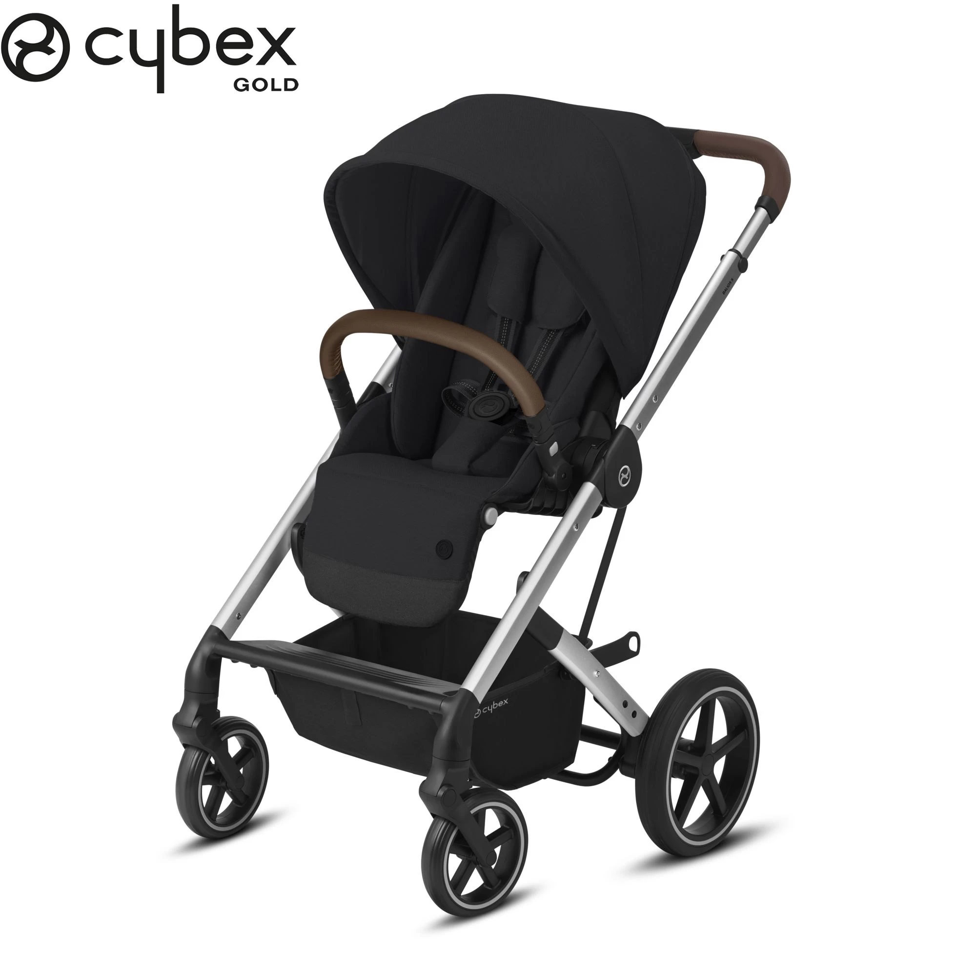 Poussette Balios S 1 Lux Châssis Silver - Deep Black De CYBEX 3 Poussette Balios S 1 Lux Châssis Silver - Deep Black De CYBEX