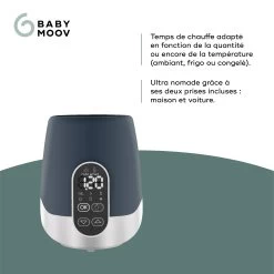 Chauffe-biberon Nutri Smart Bleu De Babymoov 11 Chauffe-biberon Nutri Smart Bleu De Babymoov -Magasin De Produits Pour Bébés 01141259 3