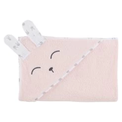 Cape De Bain Lapin Câlin Rose Primrose De P'tit Bisou -Magasin De Produits Pour Bébés 01147258 3