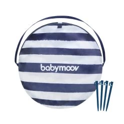 Tente Anti-UV Haute Protection 50+ Marinière Bleu De Babymoov -Magasin De Produits Pour Bébés 01148352 7