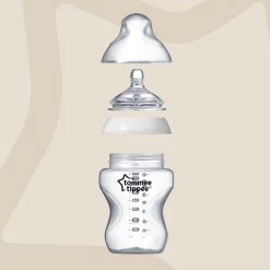 Biberon Closer To Nature Verre Bleu 250 Ml De Tommee Tippee -Magasin De Produits Pour Bébés 01149838 7