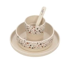 LÄSSIG Tiny Farmer Coffret Repas Enfant Mouton & Oie Nature De Lässig -Magasin De Produits Pour Bébés 01149867 3