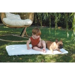 Matelas Bébé De Voyage Ocean Friendly Blanc/Bleu 60 X 120 Cm De Candide -Magasin De Produits Pour Bébés 01150395 7