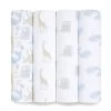 Lot De 4 Maxi-Langes Mousseline Natural History De Aden + Anais Essentials -Magasin De Produits Pour Bébés 01150915 1