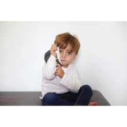 Mon étoile Relax Bouillotte Graines De Lin Blanc/Gris De Candide -Magasin De Produits Pour Bébés 01151288 6