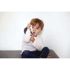 Mon étoile Relax Bouillotte Graines De Lin Blanc/Gris De Candide -Magasin De Produits Pour Bébés 01151288 8