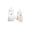 Kit Naissance - 2 Biberons + 1 Sucette + 1 Tétine Nature Lin De Mam -Magasin De Produits Pour Bébés 01159507 1