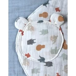 Mix & Match Couverture Promenade Mousseline Bio Jungle De Noukies -Magasin De Produits Pour Bébés 01165100 7