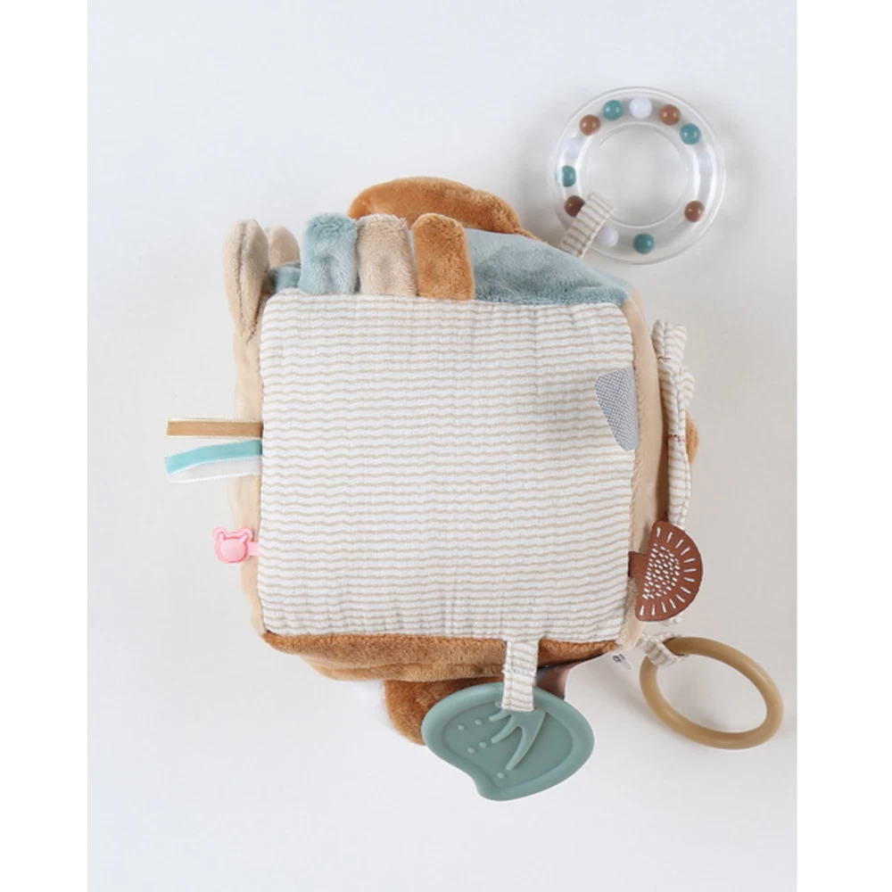 Babou & Kendi Cube D'activités En Veloudoux De Noukies 5 Babou & Kendi Cube D'activités En Veloudoux De Noukies – Image 3