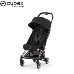 Poussette Coya Rosegold/Sepia Black De CYBEX