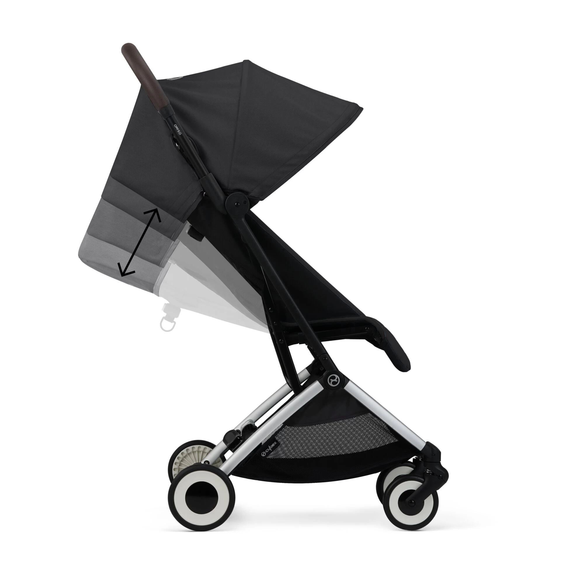 Poussette Orfeo Moon Black De CYBEX 4 Poussette Orfeo Moon Black De CYBEX – Image 2