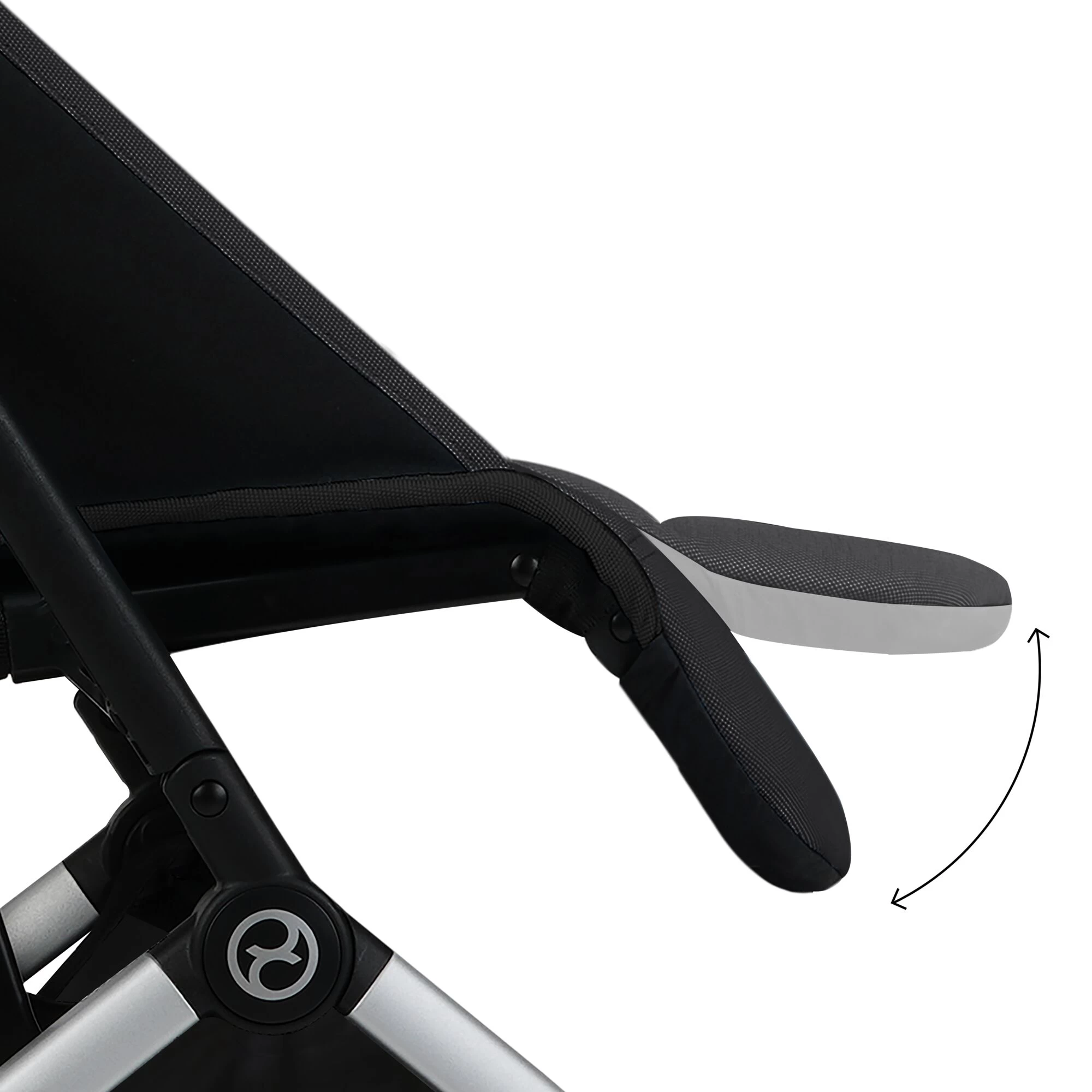 Poussette Orfeo Moon Black De CYBEX 8 Poussette Orfeo Moon Black De CYBEX – Image 6