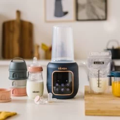 Beaba Chauffe-Biberon Multi Milk Night Blue De Béaba -Magasin De Produits Pour Bébés 01176077 3