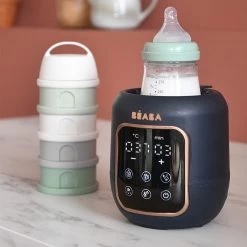 Beaba Chauffe-Biberon Multi Milk Night Blue De Béaba -Magasin De Produits Pour Bébés 01176077 7