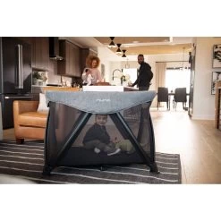 Sena Aire Lit De Voyage Charcoal De Nuna -Magasin De Produits Pour Bébés 0461319 1