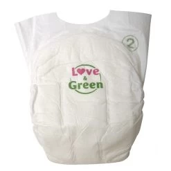 Couches écologiques Blanc T4 De Love & Green -Magasin De Produits Pour Bébés 1036001 1