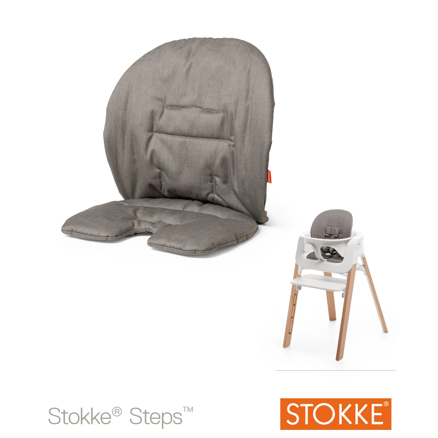 Coussin Steps™ Vert Sauge De Stokke® 5 Coussin Steps™ Vert Sauge De Stokke® – Image 3