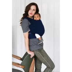 Écharpe De Portage Extensible Respirante Tricot-Slen Cool Navy De Babylonia -Magasin De Produits Pour Bébés 67126445 3 1