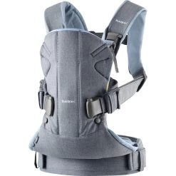 Porte-bébé One Bleu Denim / Nuit Cotton Mix De BabyBjörn -Magasin De Produits Pour Bébés 79445434 5