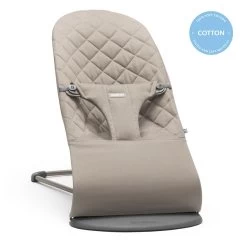 BabyBjörn Transat Bliss En Coton – Gris Sable