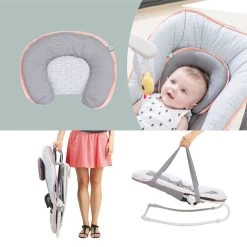 BabyMoov Transat Graphik – Peach -Magasin De Produits Pour Bébés PEVF06 SANS 4 X