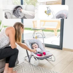 BabyMoov Transat Graphik – Peach -Magasin De Produits Pour Bébés PEVF06 SANS 5 X