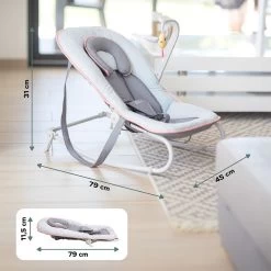 BabyMoov Transat Graphik – Peach -Magasin De Produits Pour Bébés PEVF06 SANS 6 X